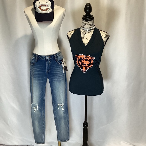 1101. Vigoss “Jagger Skinny Jean” Legacy Stretch Medium Blue NWT Size 31 - Picture 7 of 7